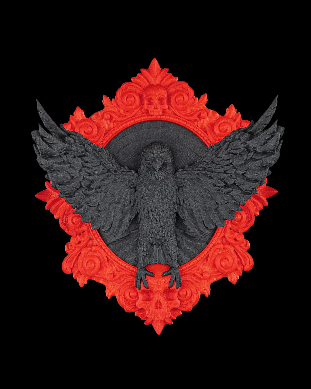 Ravenhold — Wall Piece | FDM Print | Functional Art