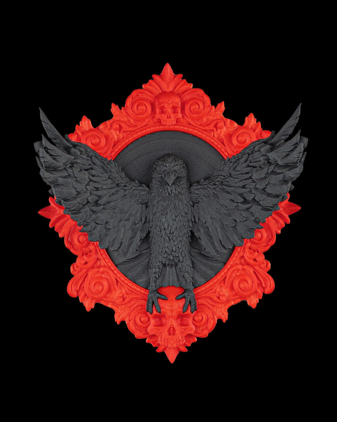 Ravenhold — Wall Piece | FDM Print | Functional Art
