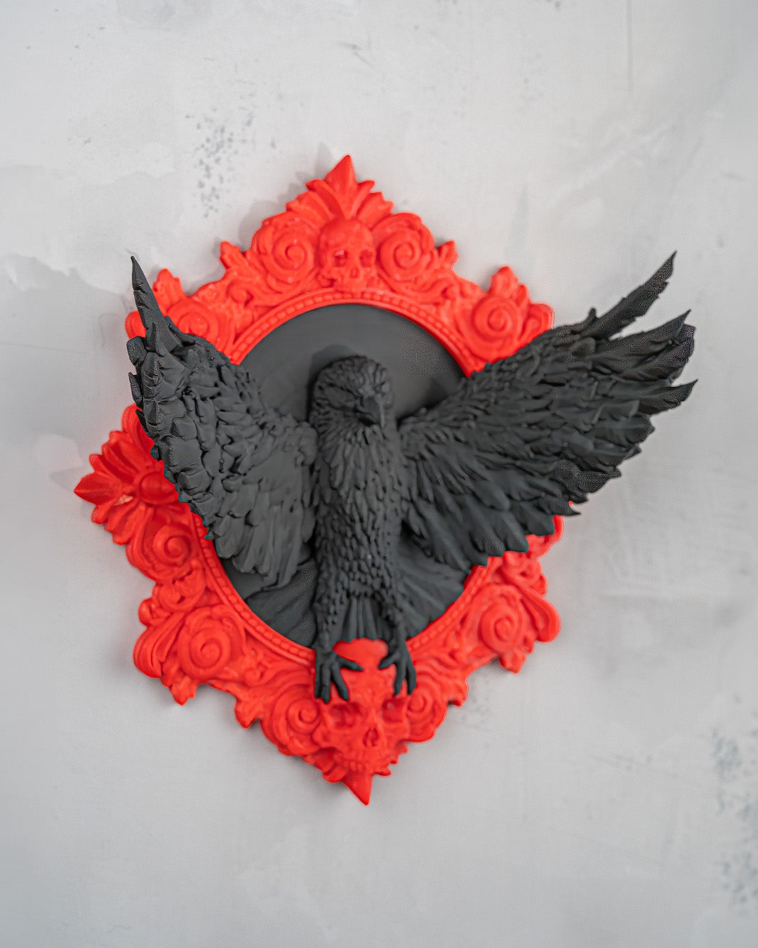 Ravenhold — Wall Piece | FDM Print | Functional Art
