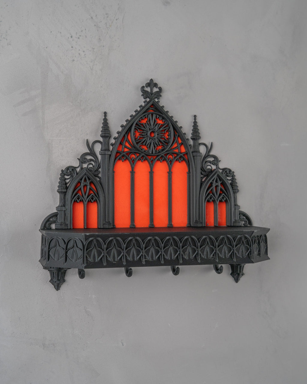 Sanctuary Key Holder — Gothic Cathedral FDM Print