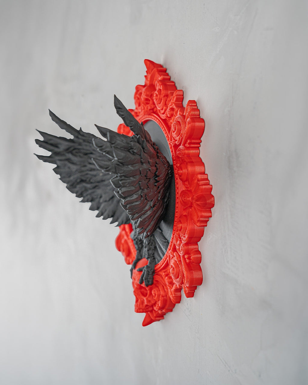 Ravenhold — Wall Piece | FDM Print | Functional Art