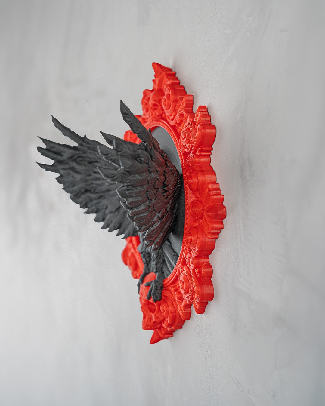 Ravenhold — Wall Piece | FDM Print | Functional Art