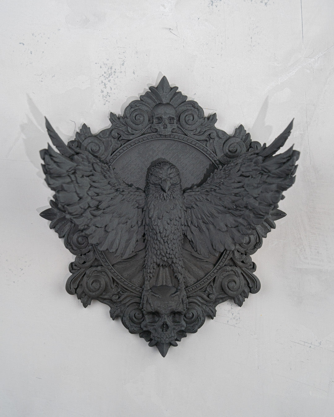 Ravenhold — Wall Piece | FDM Print | Functional Art