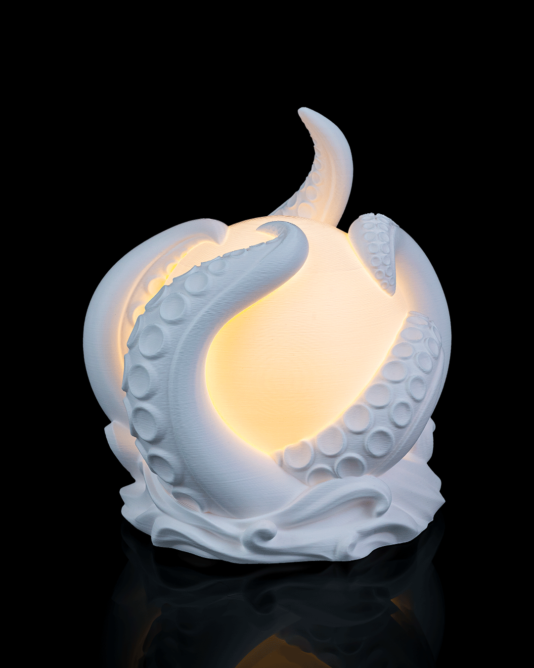 Abyss Sphere Table Lamp - LED Tea Light Included