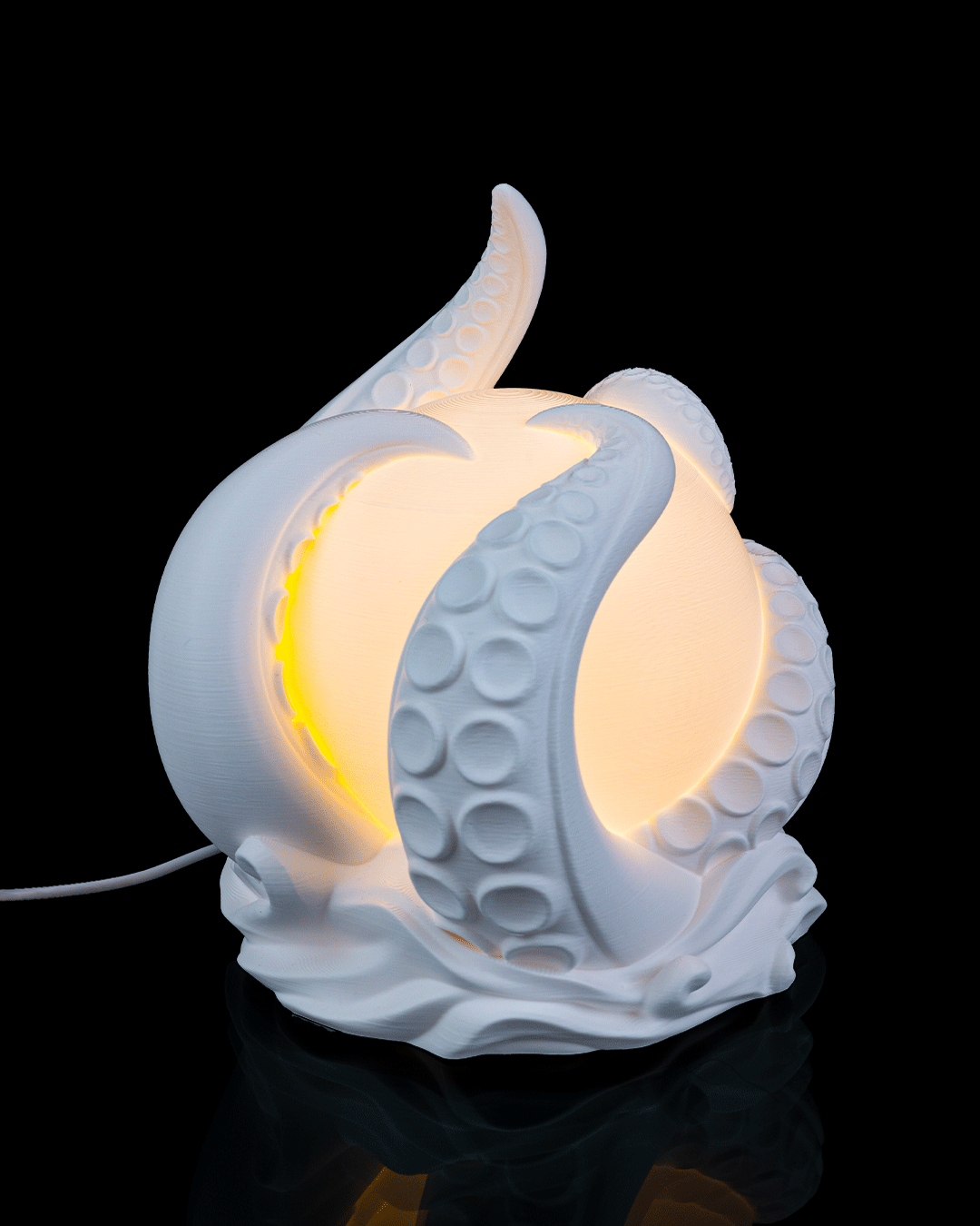 Abyss Sphere Table Lamp - LED Tea Light Included