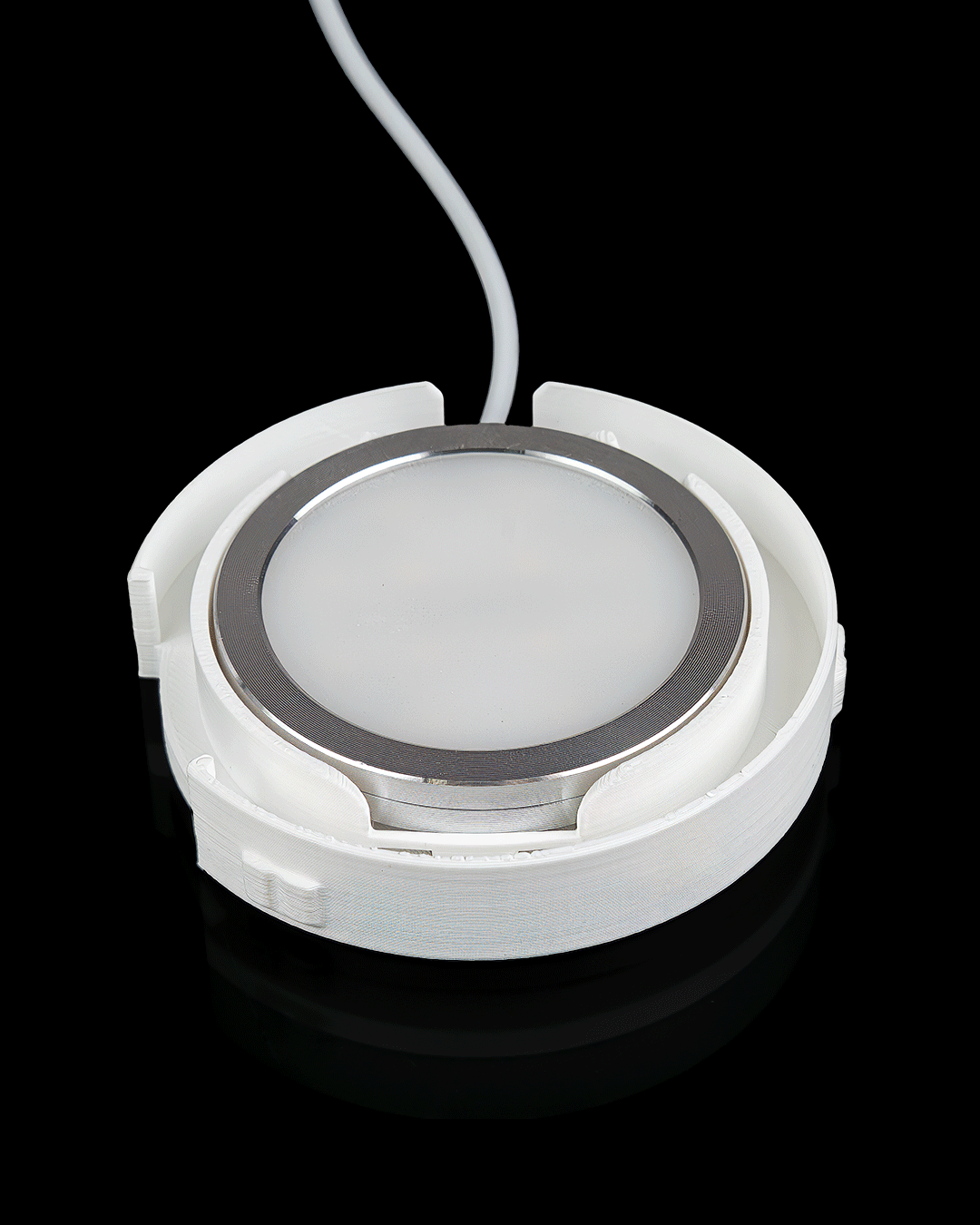 Abyss Sphere Table Lamp - LED Tea Light Included