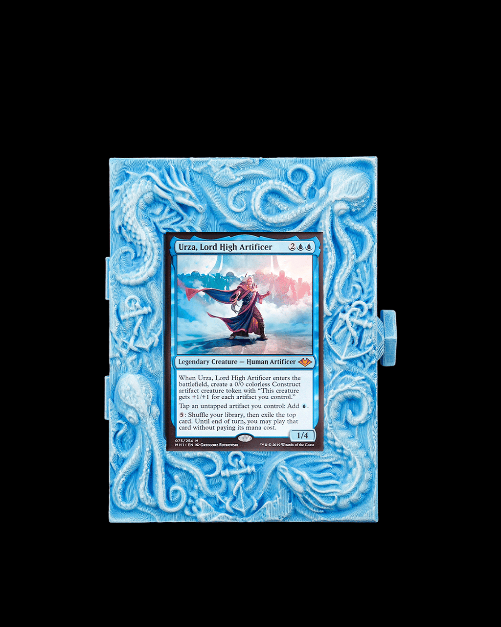 Abyssal Tide — Commander Deck Box | FDM Print | Functional Art