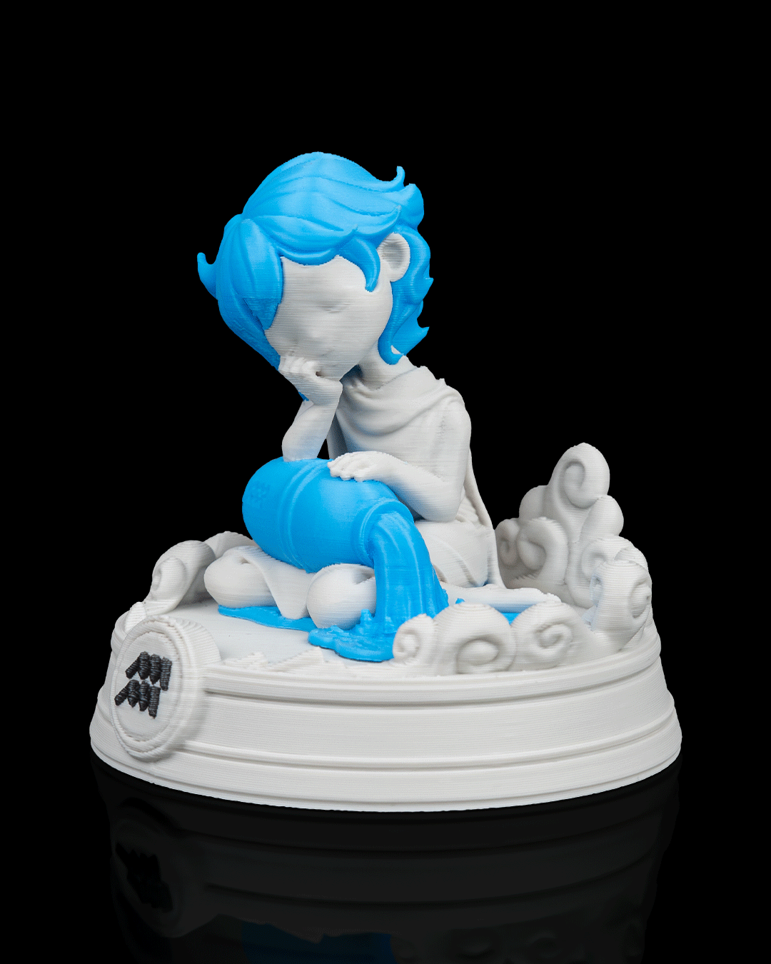 Aquarius Charm — Charms | FDM Print | Collectible Art
