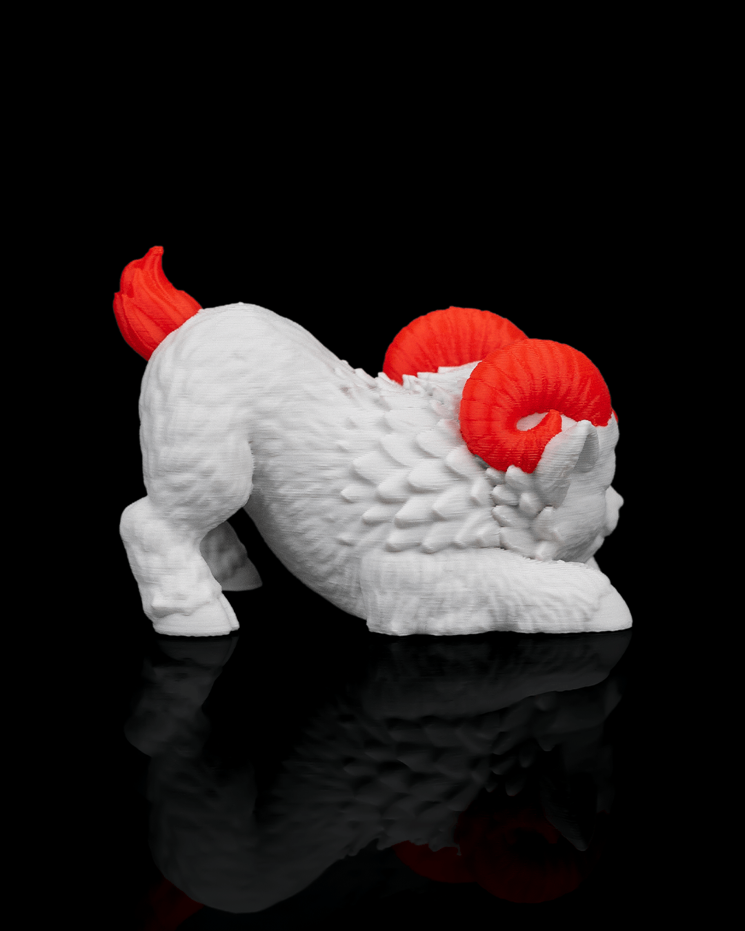Aries Charm — Charms | FDM Print | Collectible Art