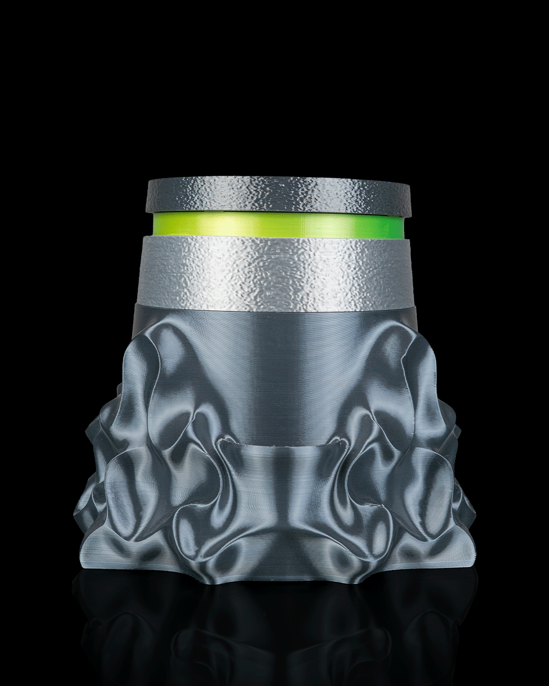 Bioforge Planter — Water-Signal Self-Watering Planter | FDM Print