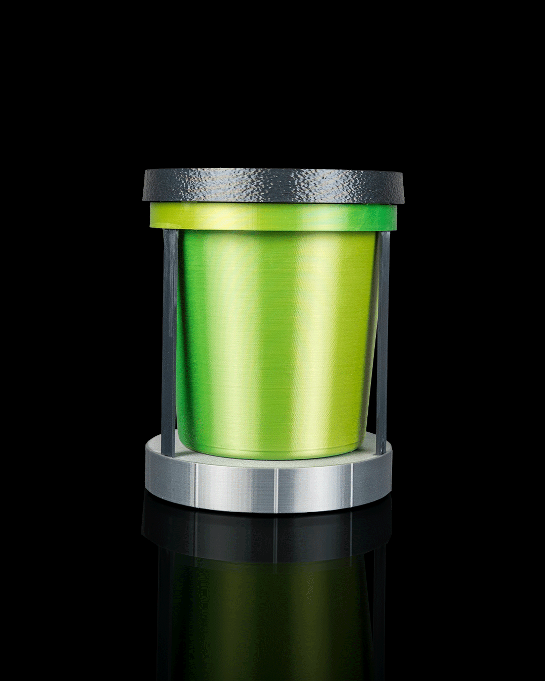 Bioforge Planter — Water-Signal Self-Watering Planter | FDM Print