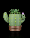 Bloom Signal Planter — Water Level Indicator Cactus Planter | FDM Print