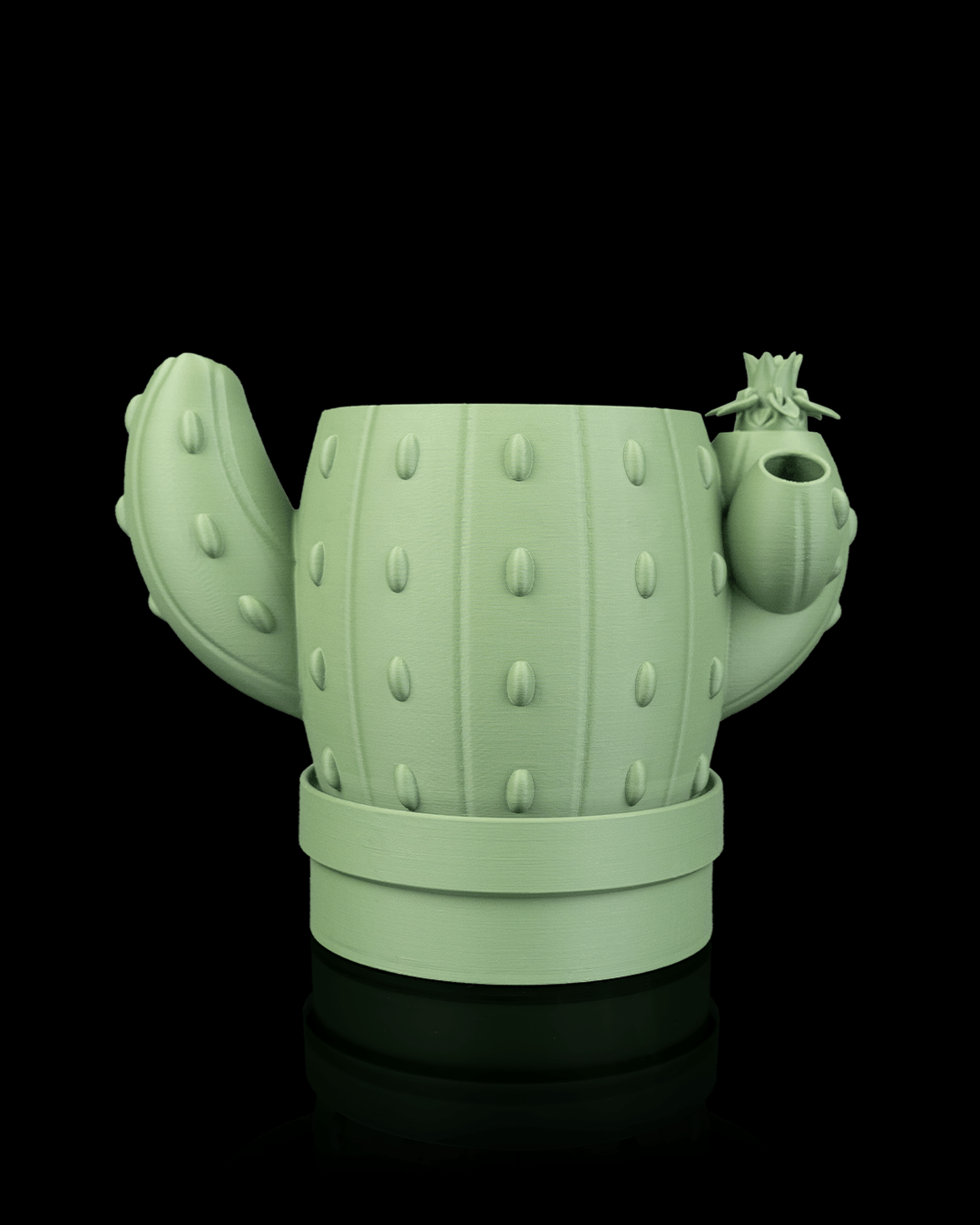 Bloom Signal Planter — Water Level Indicator Cactus Planter | FDM Print