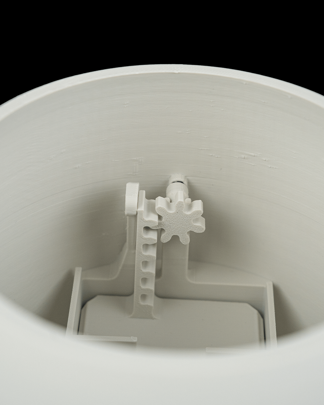 Bloop Face Planter — Mechanical Mouth Character Planter | FDM Print