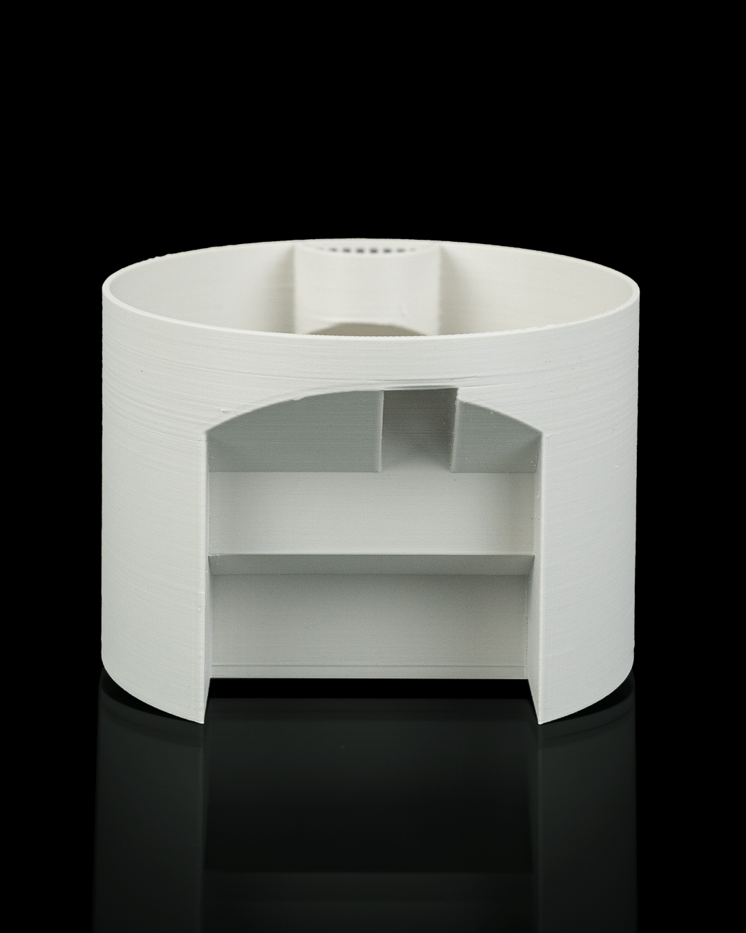Bloop Face Planter — Mechanical Mouth Character Planter | FDM Print
