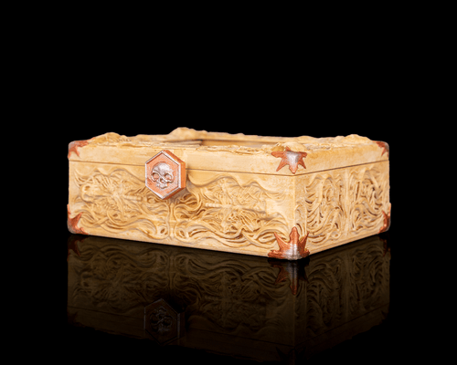 Bone Carving — Commander Deck Box | FDM Print | Functional Art