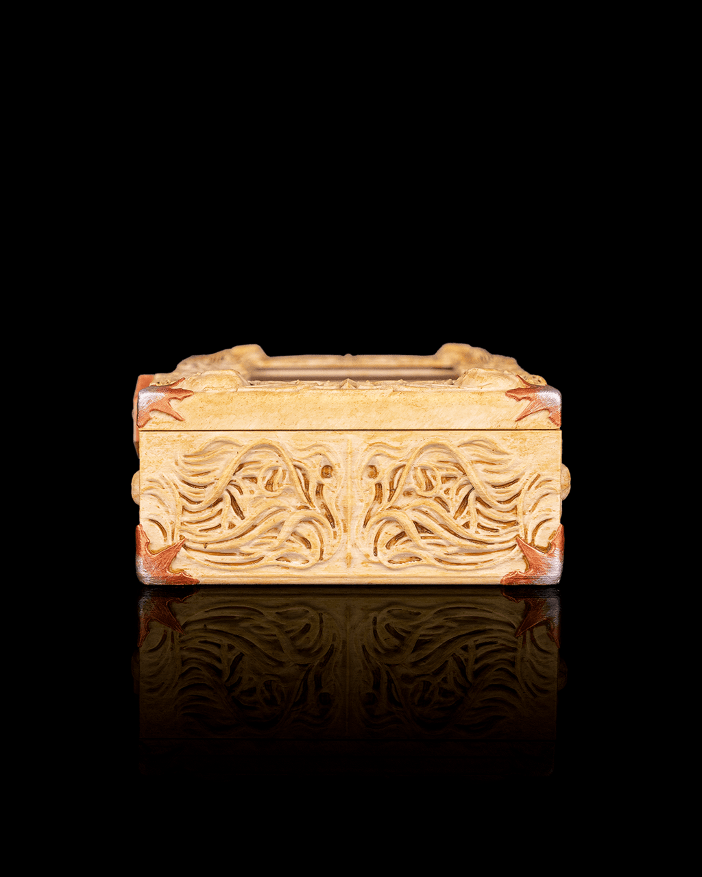 Bone Carving — Commander Deck Box | FDM Print | Functional Art