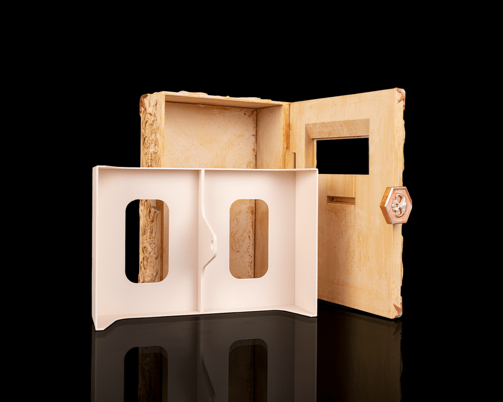 Bone Carving — Commander Deck Box | FDM Print | Functional Art