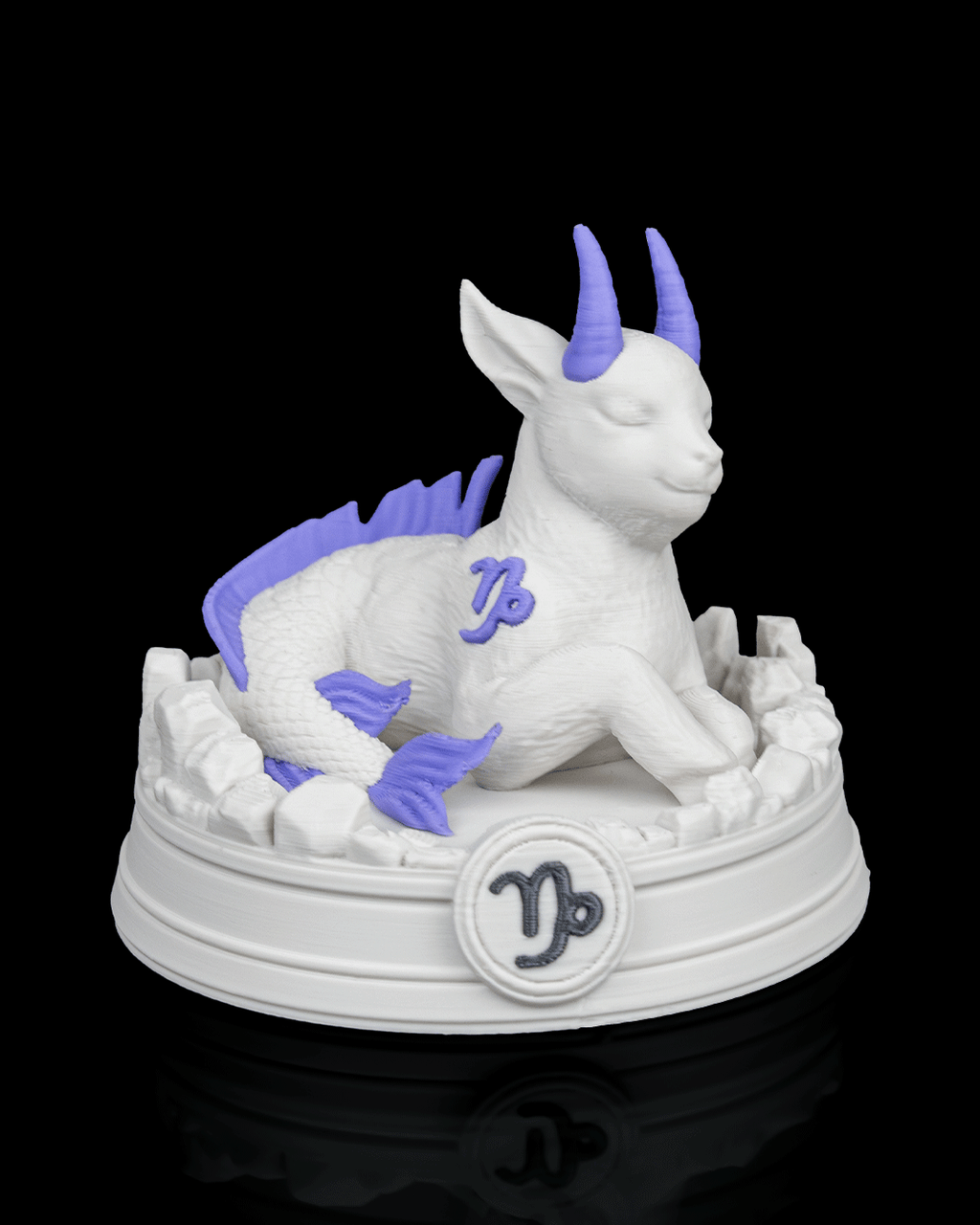 Capricorn Charm — Charms | FDM Print | Collectible Art