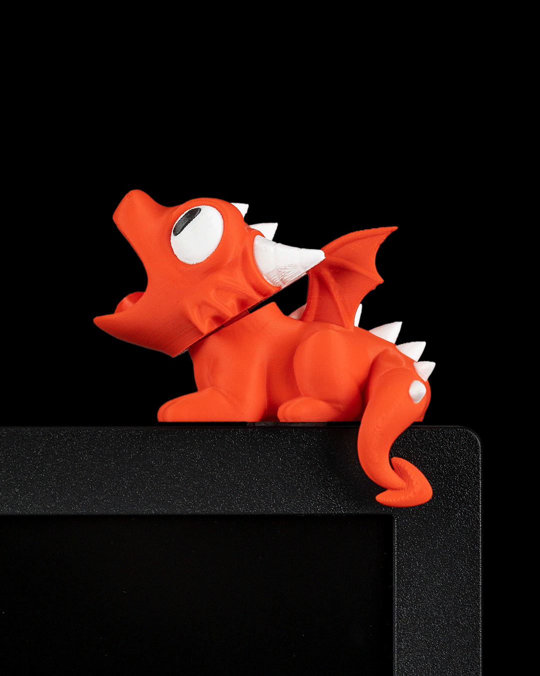Chompy — Monitor Dragon | Desk Accessories | FDM Print