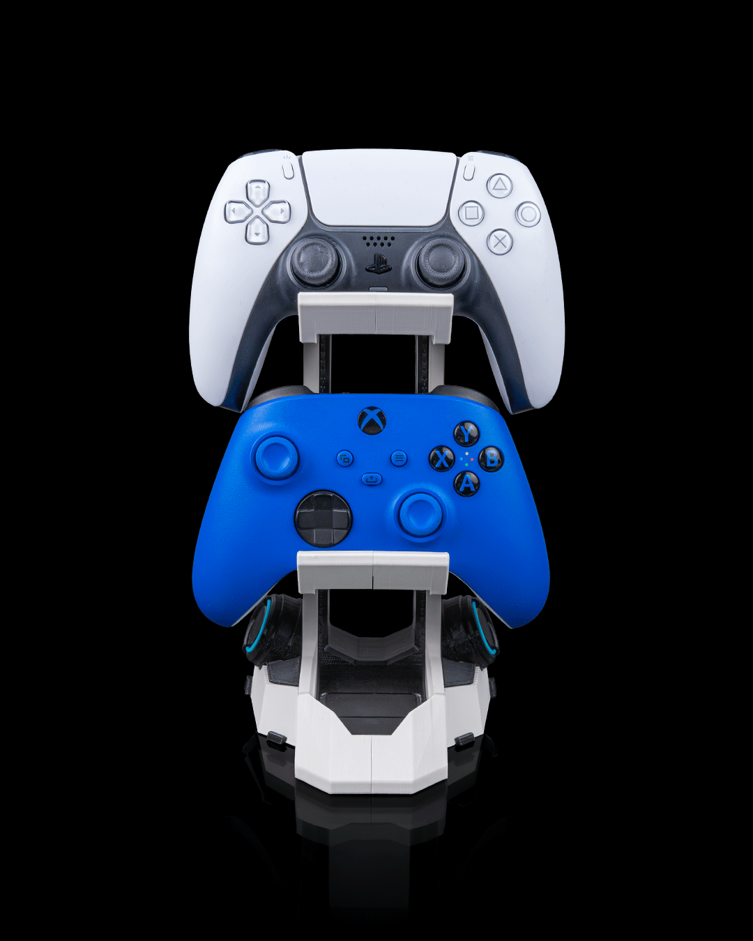 Command Sync — Dual Controller Dock | FDM Print | Functional Art