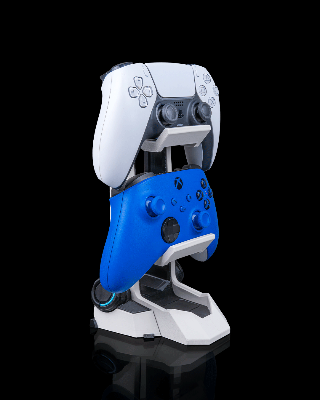 Command Sync — Dual Controller Dock | FDM Print | Functional Art