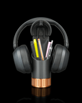 Curve Caddy — Headset Stand & Pen Holder | FDM Print