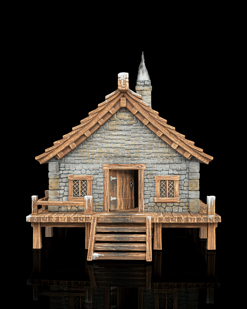 Dockside Cottage — Terrain | FDM Print | Waterfront Building