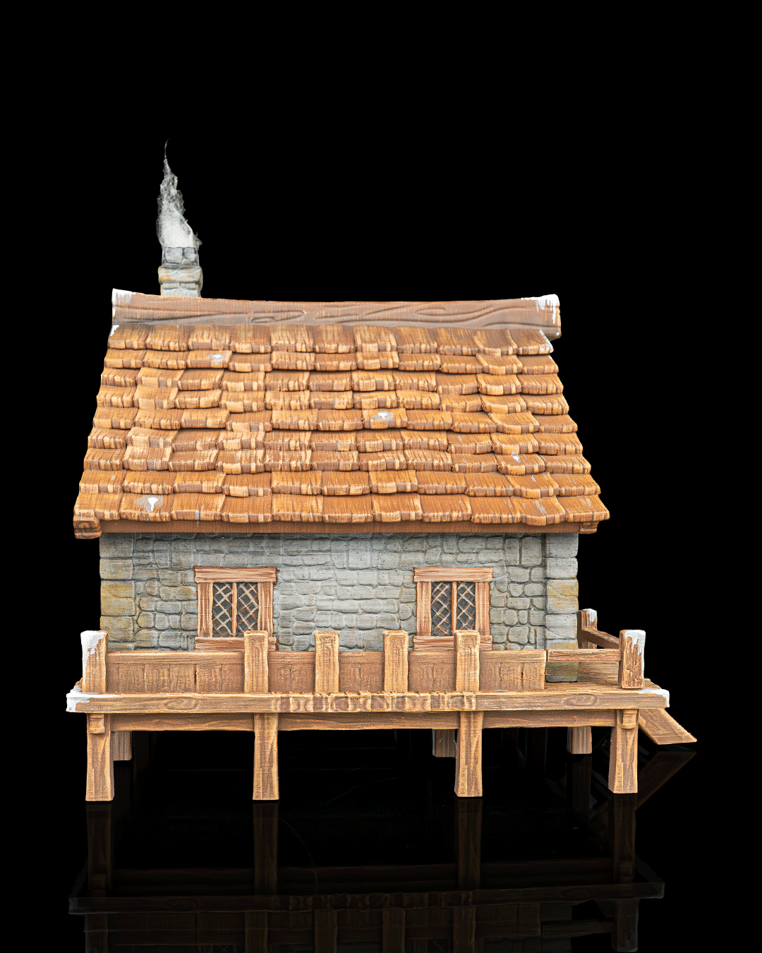 Dockside Cottage — Terrain | FDM Print | Waterfront Building