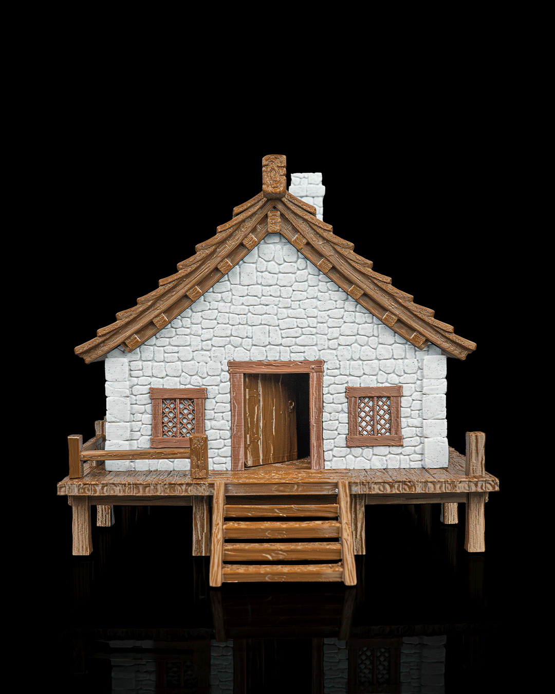 Dockside Cottage — Terrain | FDM Print | Waterfront Building