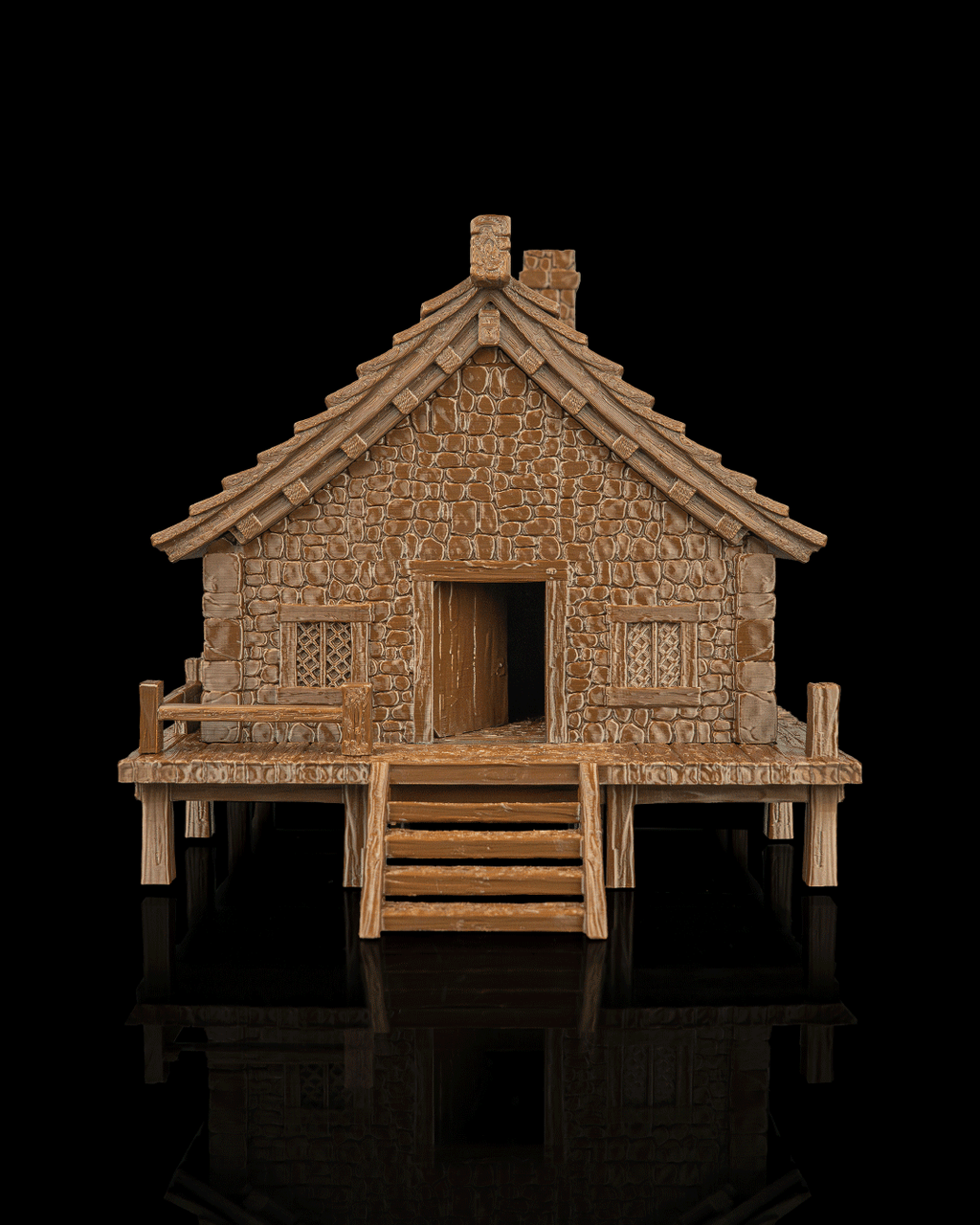 Dockside Cottage — Terrain | FDM Print | Waterfront Building