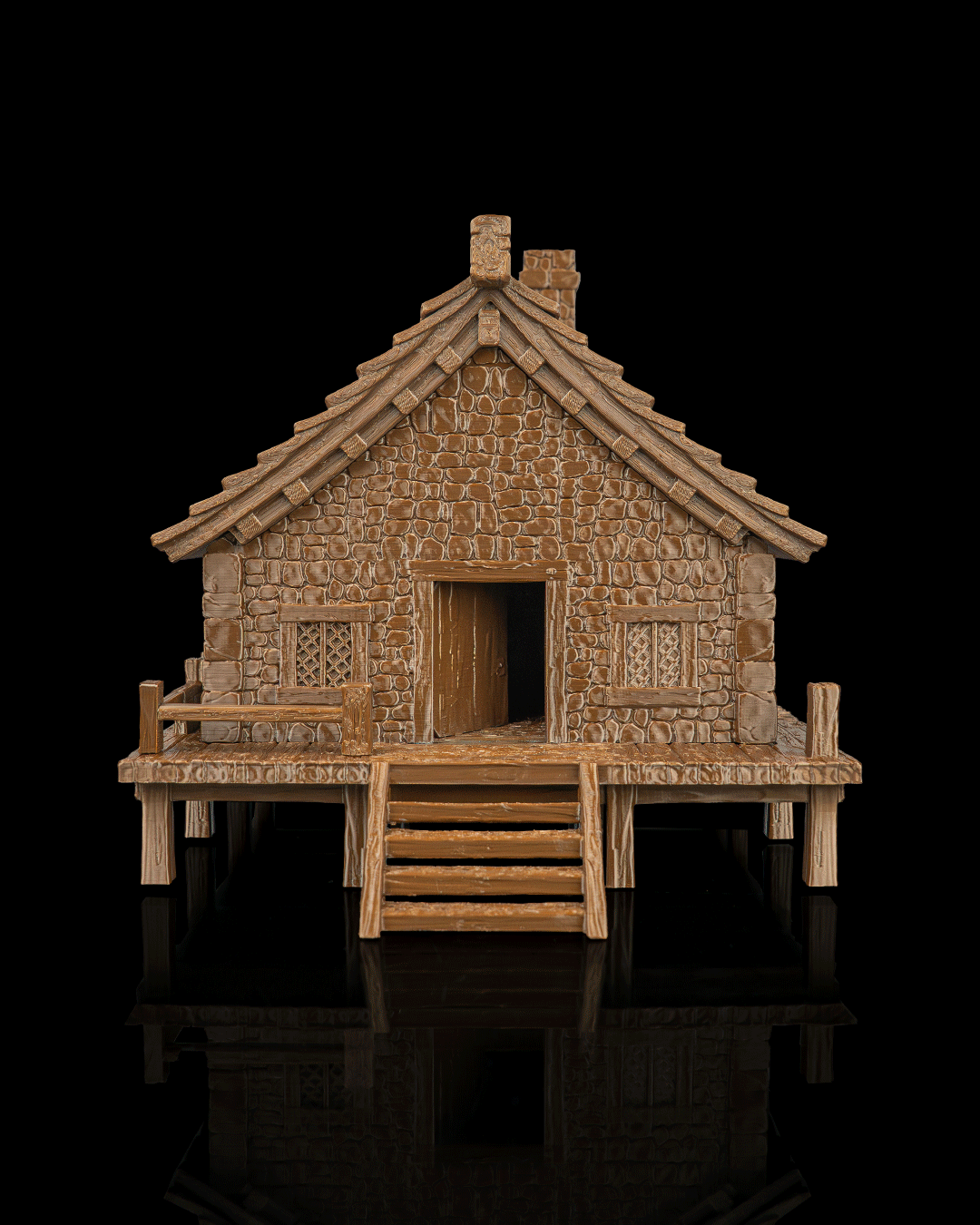 Dockside Cottage — Terrain | FDM Print | Waterfront Building