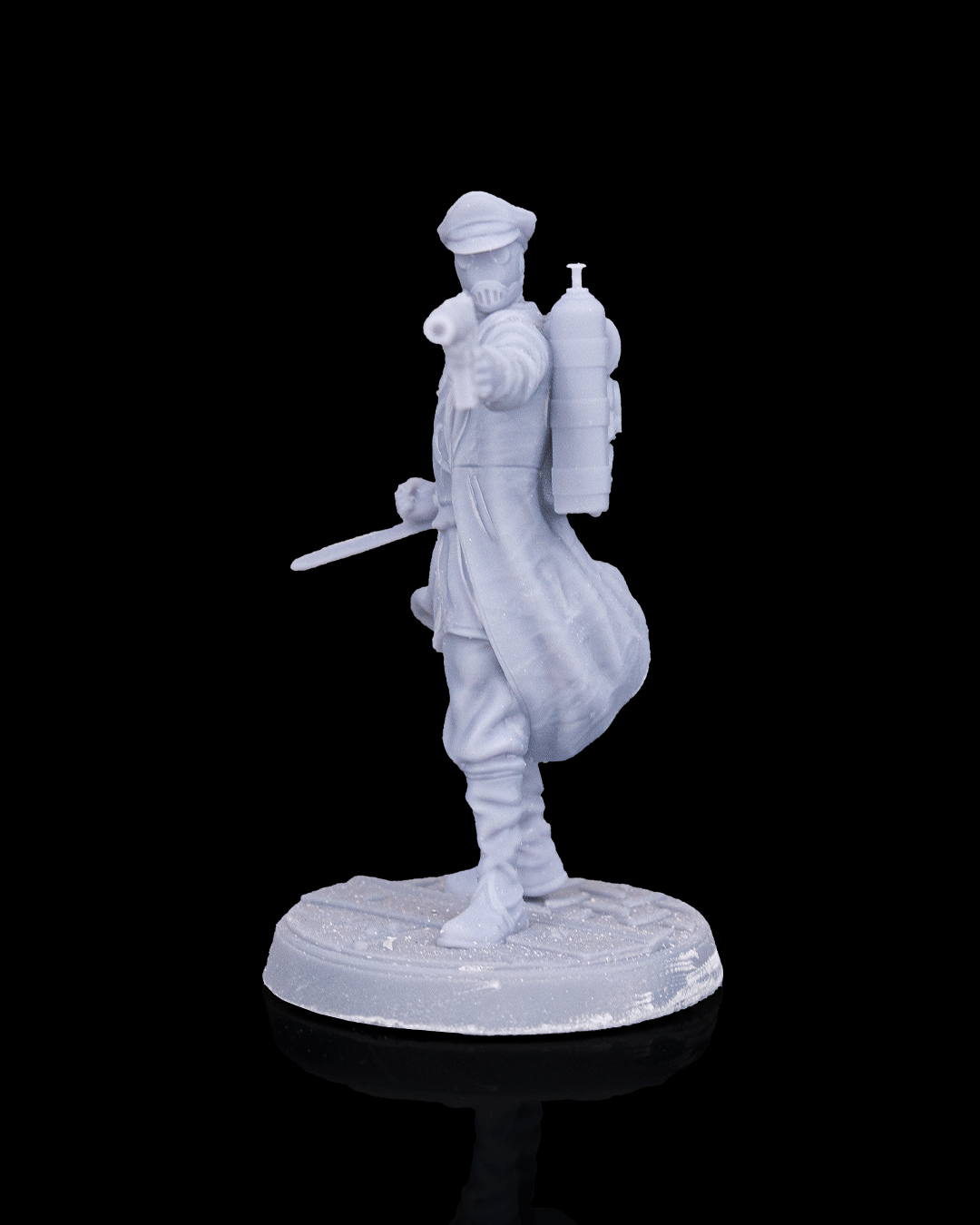Dr. Kronenberg — Hero | 32mm Resin Print | Ready to Paint