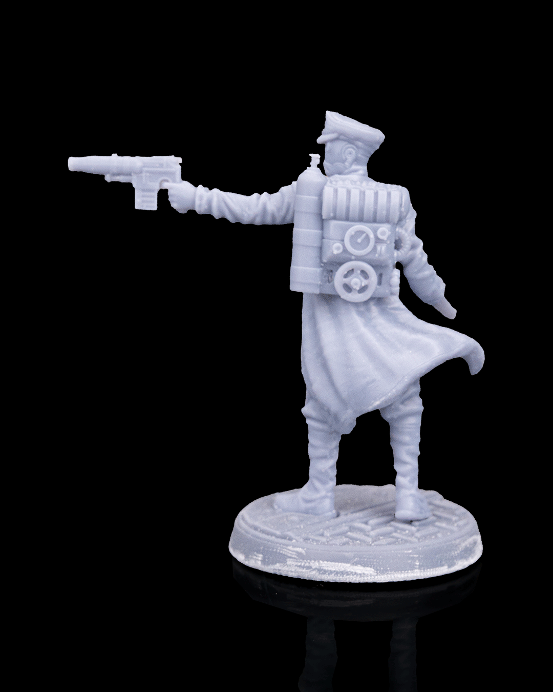 Dr. Kronenberg — Hero | 32mm Resin Print | Ready to Paint