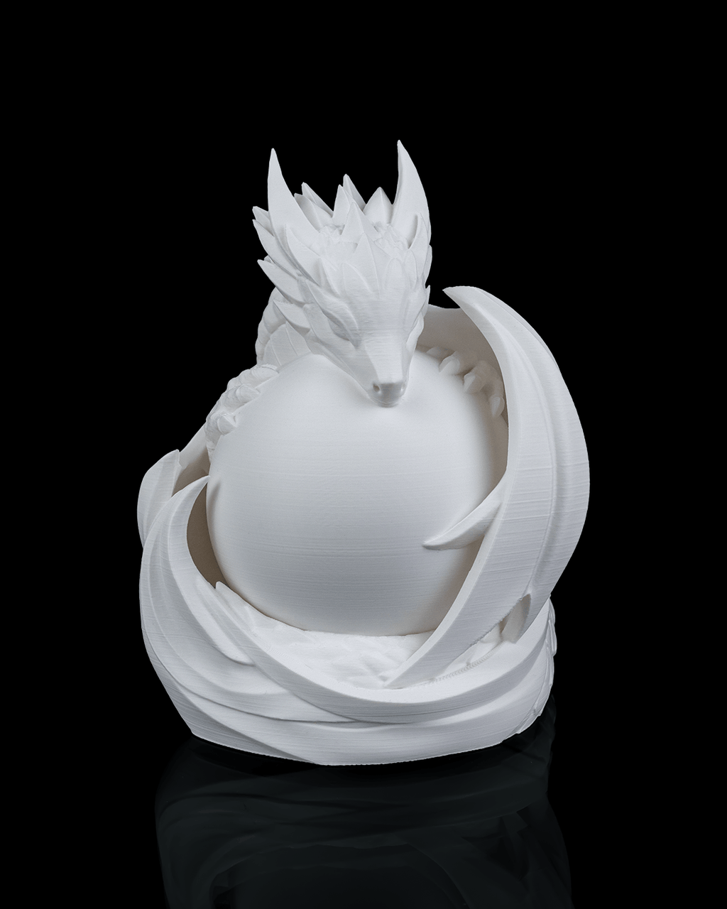 Dragon Sphere Table Lamp - LED Tea Light Included