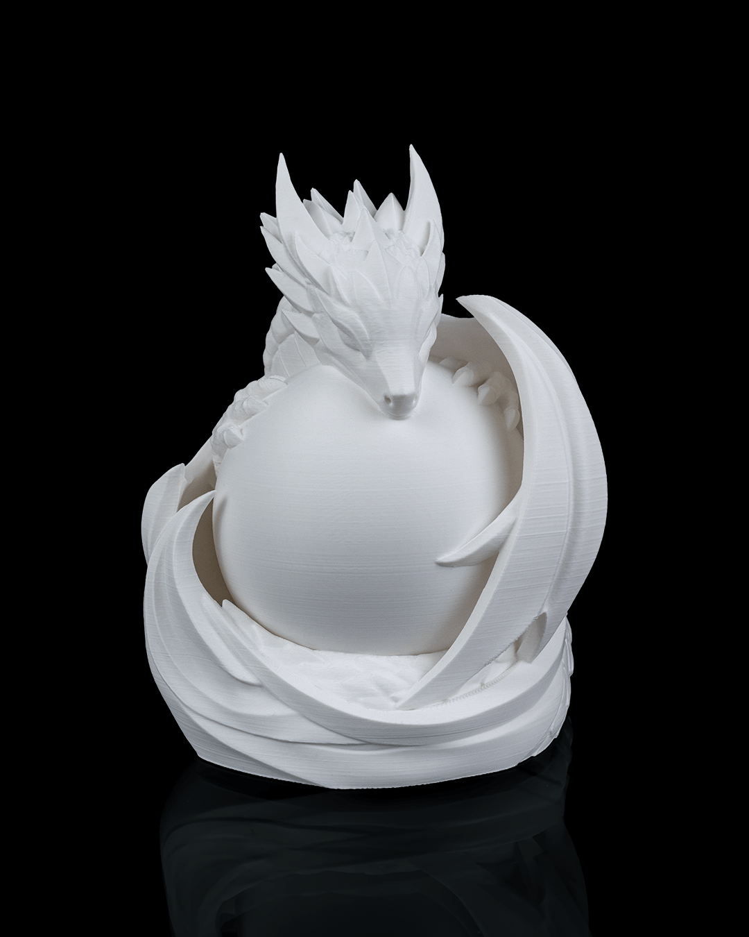 Dragon Sphere Table Lamp - LED Tea Light Included