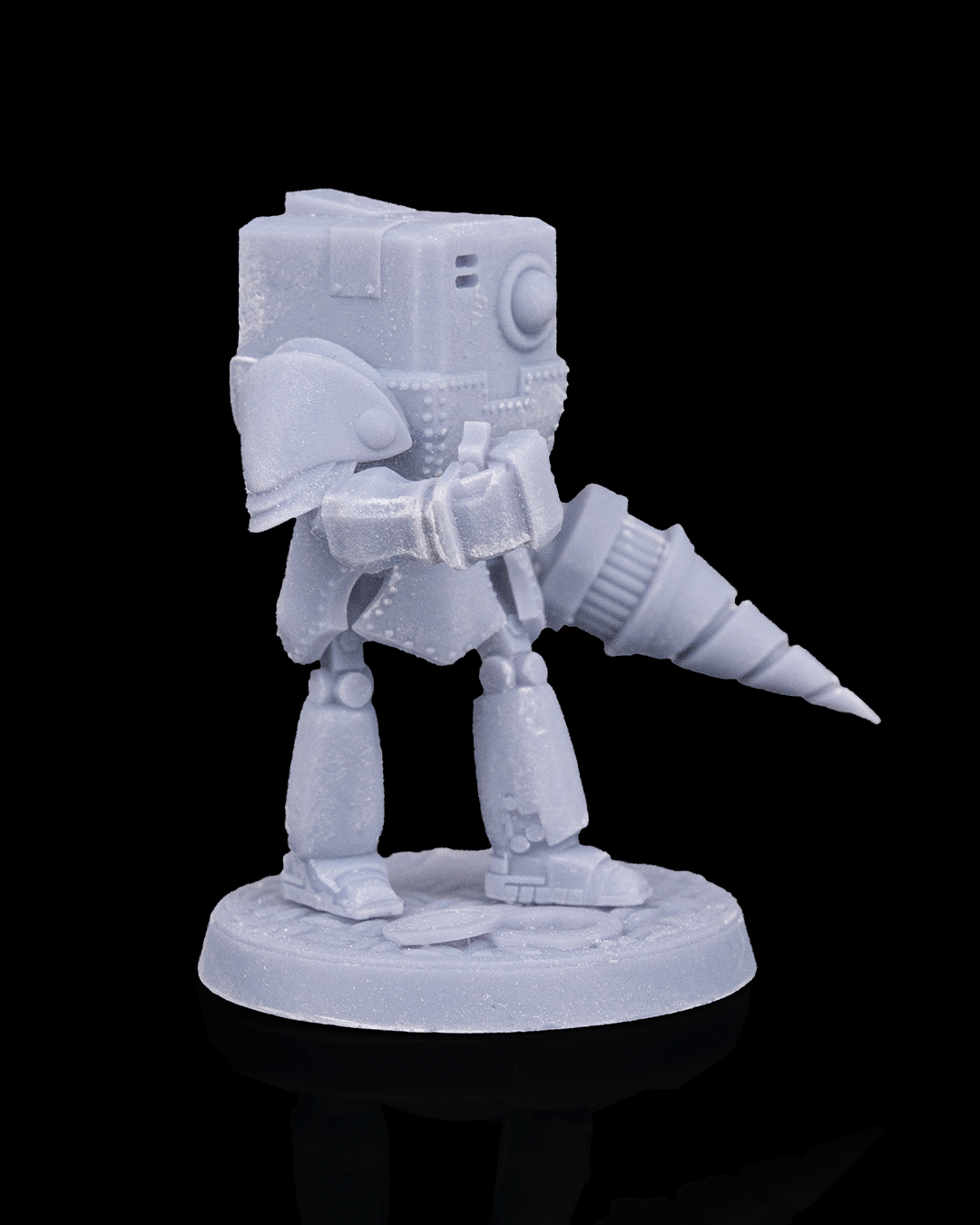 Driller Drone — Tabletop Miniature | 32mm Resin Print | Ready to Paint