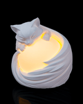 Feline Sphere Table Lamp - LED Tea Light Included