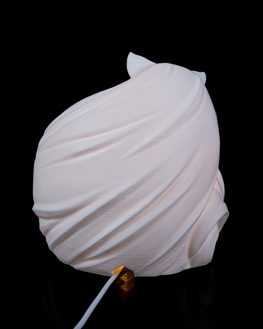 Feline Sphere Table Lamp - LED Tea Light Included