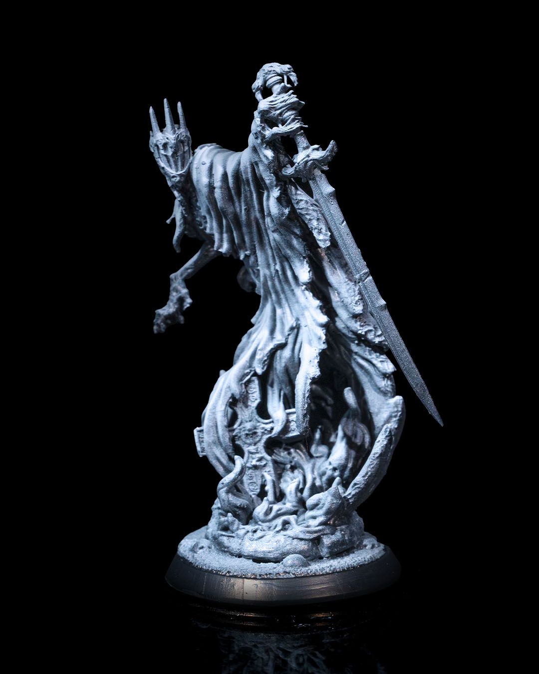 Ghost of Mortamath — Risen Soul Miniature | 32mm Resin Print | Ready to Paint