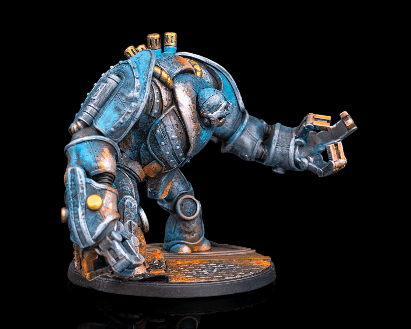Golden Strider Golem — Tabletop Miniature | 32mm Resin Print | Ready to Paint