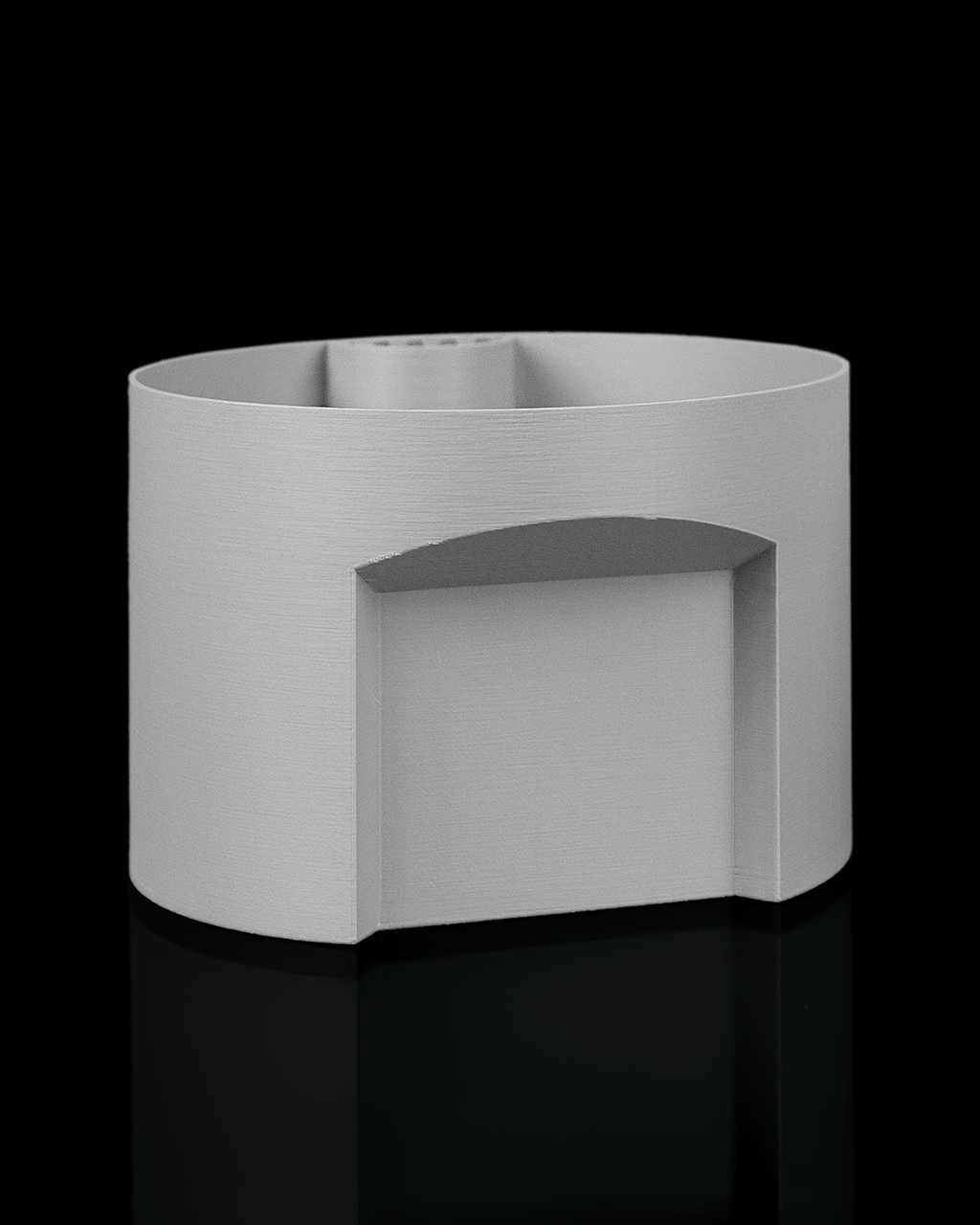Grumpy Kitty Planter — Mechanical Eye Character Planter | FDM Print