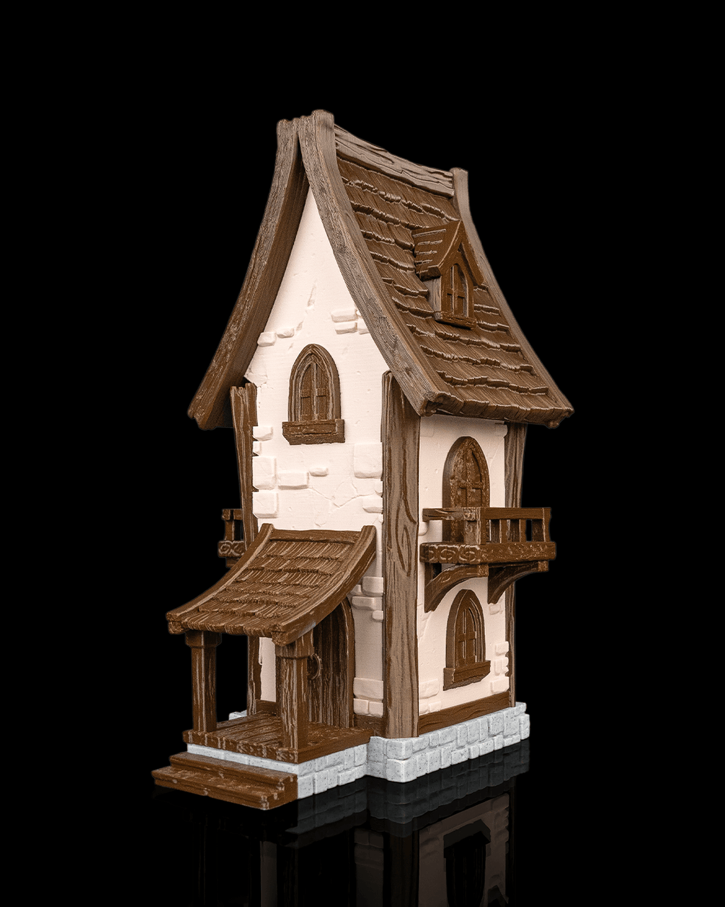 Harbor Inn — Terrain | FDM Print | Two-Storey Waterfront Building