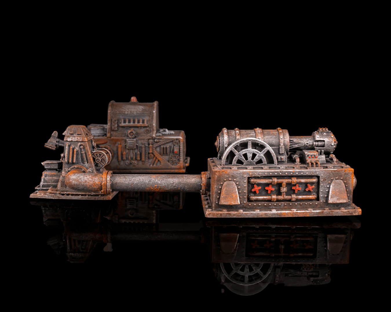 Ironworks of Aurumdell — Forge Props Set | Resin Print | Terrain & Scatter | Ready to Paint