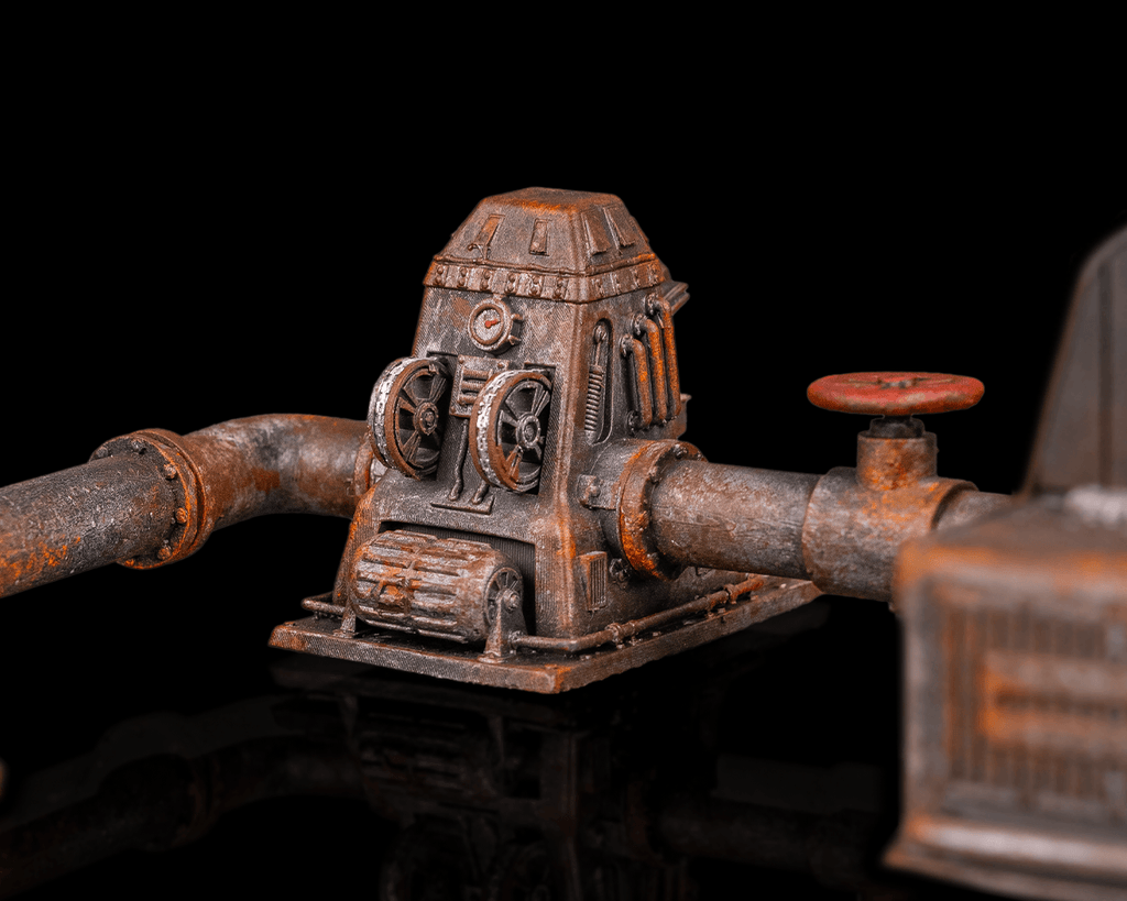 Ironworks of Aurumdell — Forge Props Set | Resin Print | Terrain & Scatter | Ready to Paint
