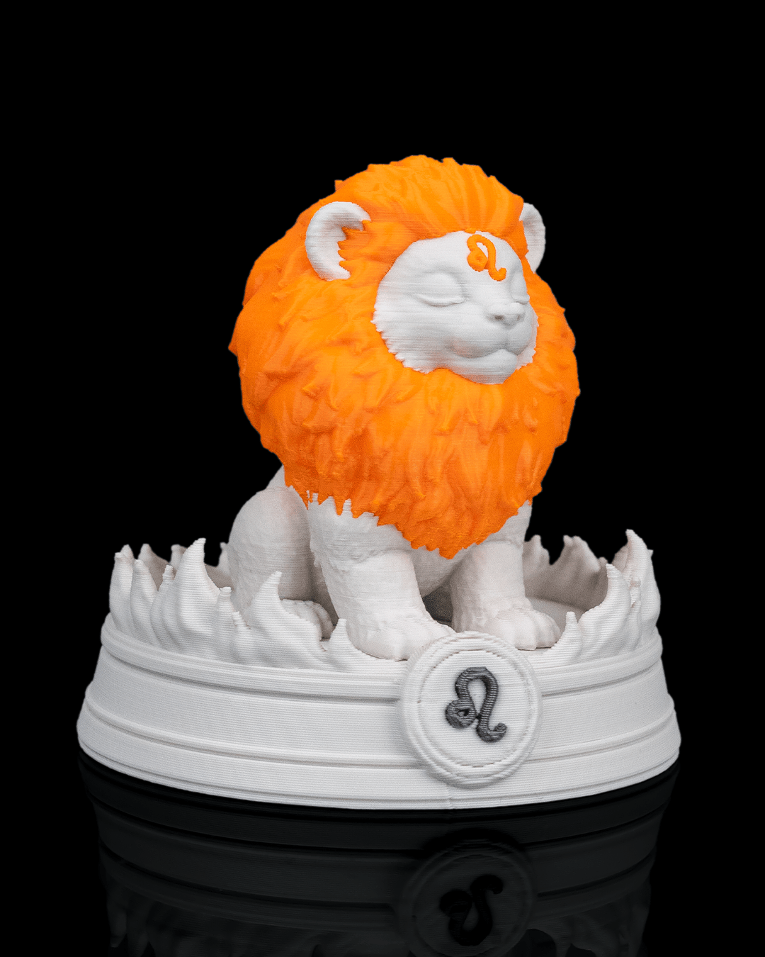 Leo Charm — Charms | FDM Print | Collectible Art