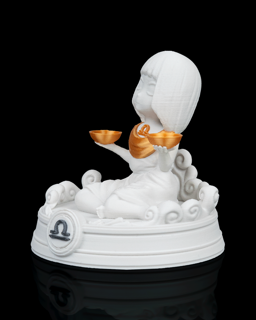 Libra Charm — Charms | FDM Print | Collectible Art