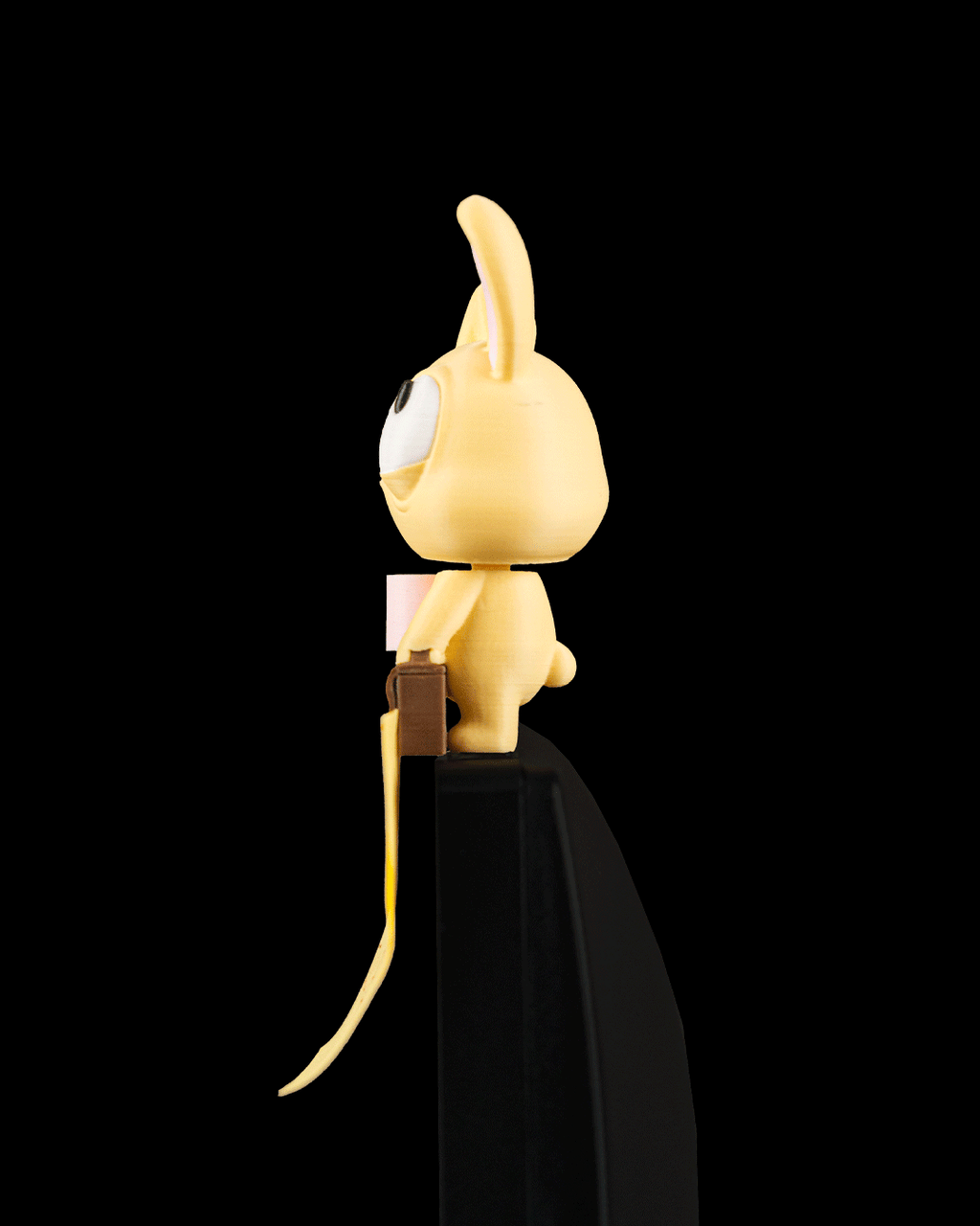 Office Bunny — Monitor Clip & Sticky Note Holder