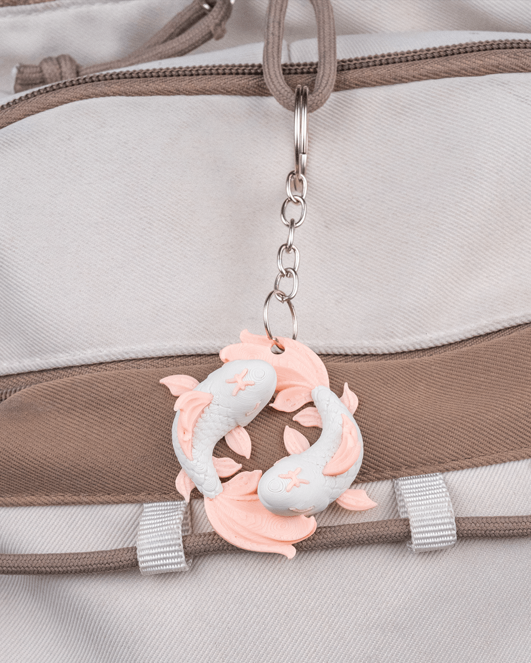 Pisces Charm — Charms | FDM Print | Collectible Art