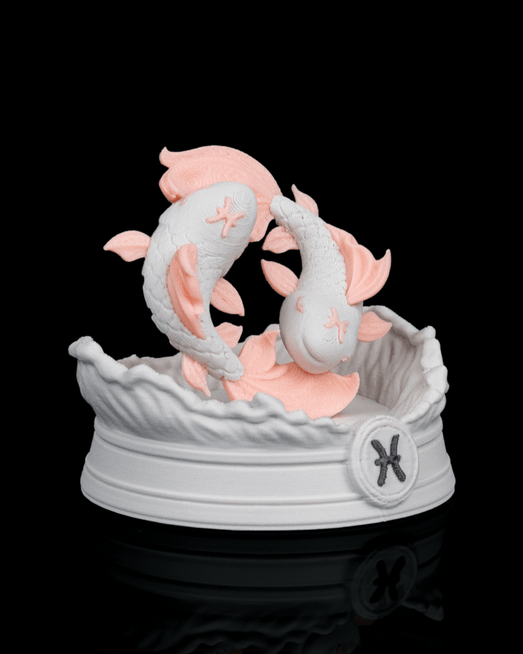 Pisces Charm — Charms | FDM Print | Collectible Art